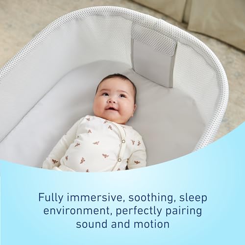 Graco SmartSense Soothing Baby Bassinet for Newborns to 6 Months A582041