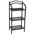 Household Essentials 3-Tier Metal Bathroom Storage Shelf, White