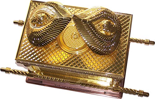 Holy Land Market The Ark of The Covenant Gold Plated (Medium, Ark Only)