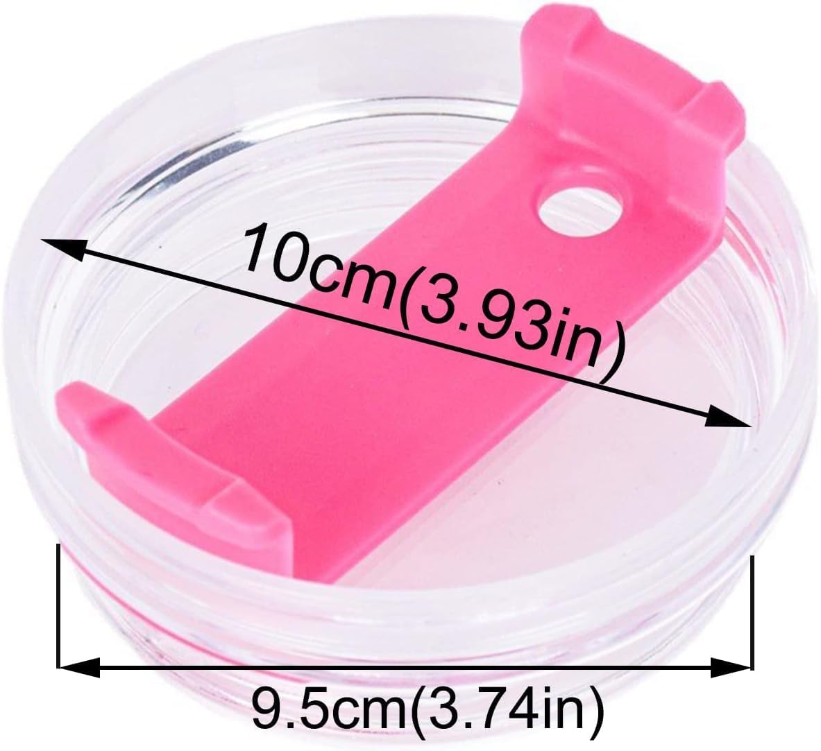 2 Pack 40oz Tumbler Lid Compatible with Stanley Quencher, Light Purple I3958