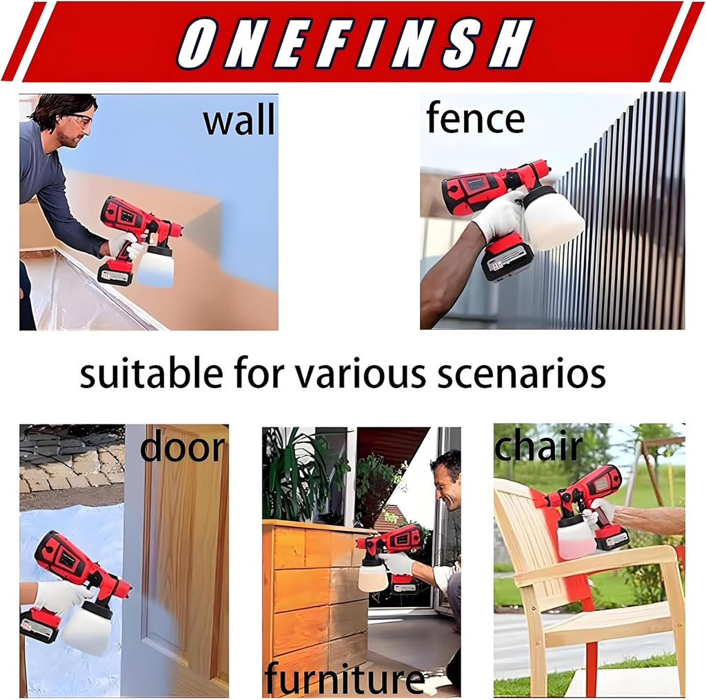 Cordless Paint Sprayer for Milwaukee M18 18V Battery Q438613