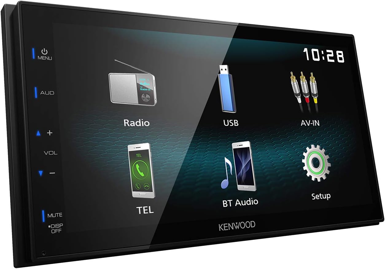 Kenwood DMX120BT Digital Multimedia Receiver with 6.8" WVGA Display