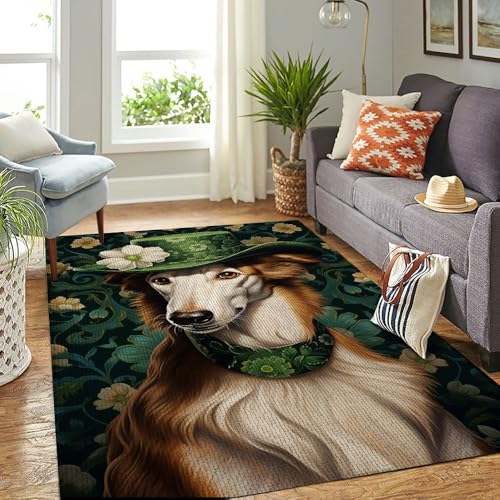 Nova Scotia Duck Tolling Retriever Dog Rugs for Living Room Bedroom, Wild Animals Prints Area Rug J623