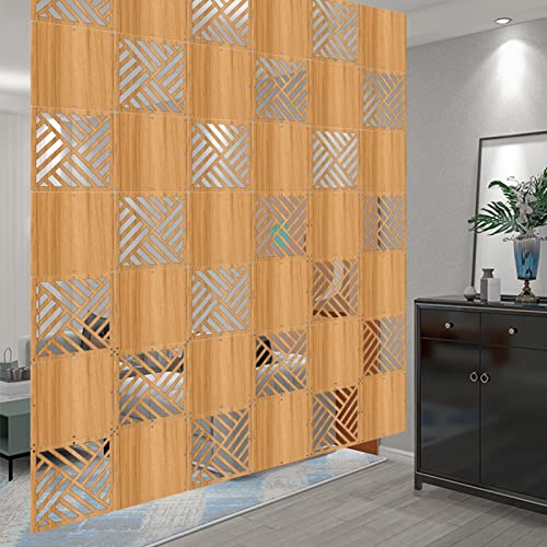 Hanging Room Divider Wood Plastic Partition Screen DIY Panel C4103