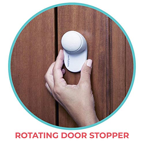 Toddleroo by North States Rotating Door Stopper, White, 1-Count O372