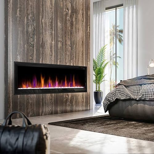 Dimplex 36 Inch Slim Built-in Linear Electric Fireplace with Remote Q154