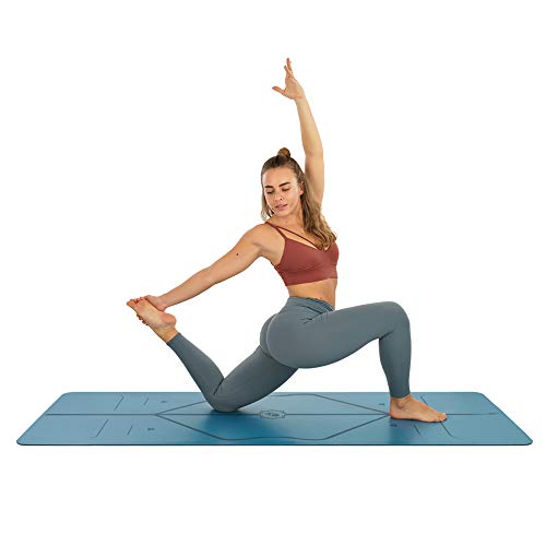 Liforme Travel Yoga Mat with Patented Alignment System I16106