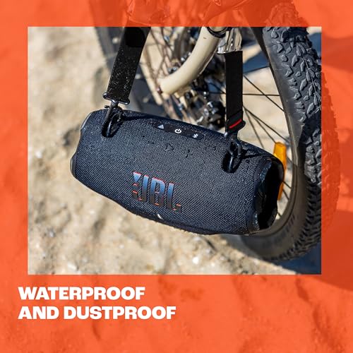 JBL Xtreme 4 Portable Bluetooth Speaker, IP67 Waterproof, 24H Playtime (Blue) M226954