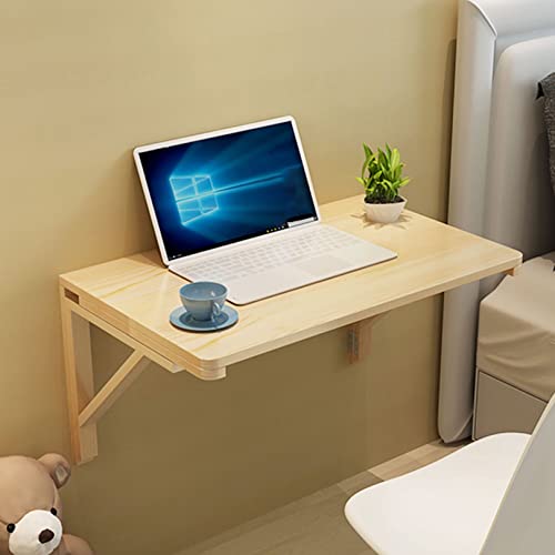 Solid Wood Wall Hanging Drop-Leaf Table with Double Support Q8314