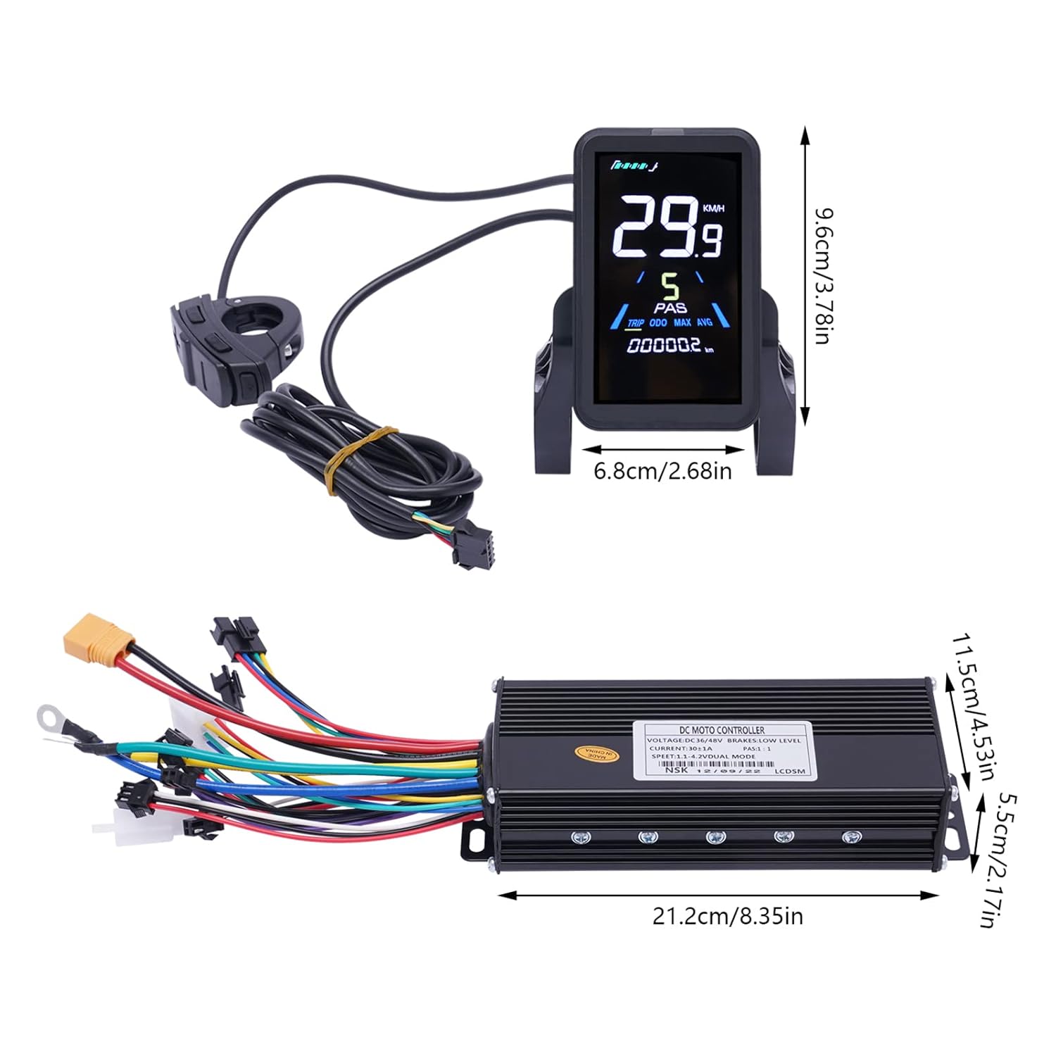 48V 1000W Electric Bike Conversion Kit, Rear Wheel Hub Motor for 700C 28"/29" S54763