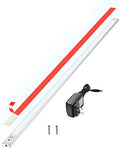Phonar 36 inch Under Cabinet Lighting for Kitchen Closet,LED Count Light Motion Sensor with Plug in Hardwired for Wardrobe(Cold White)