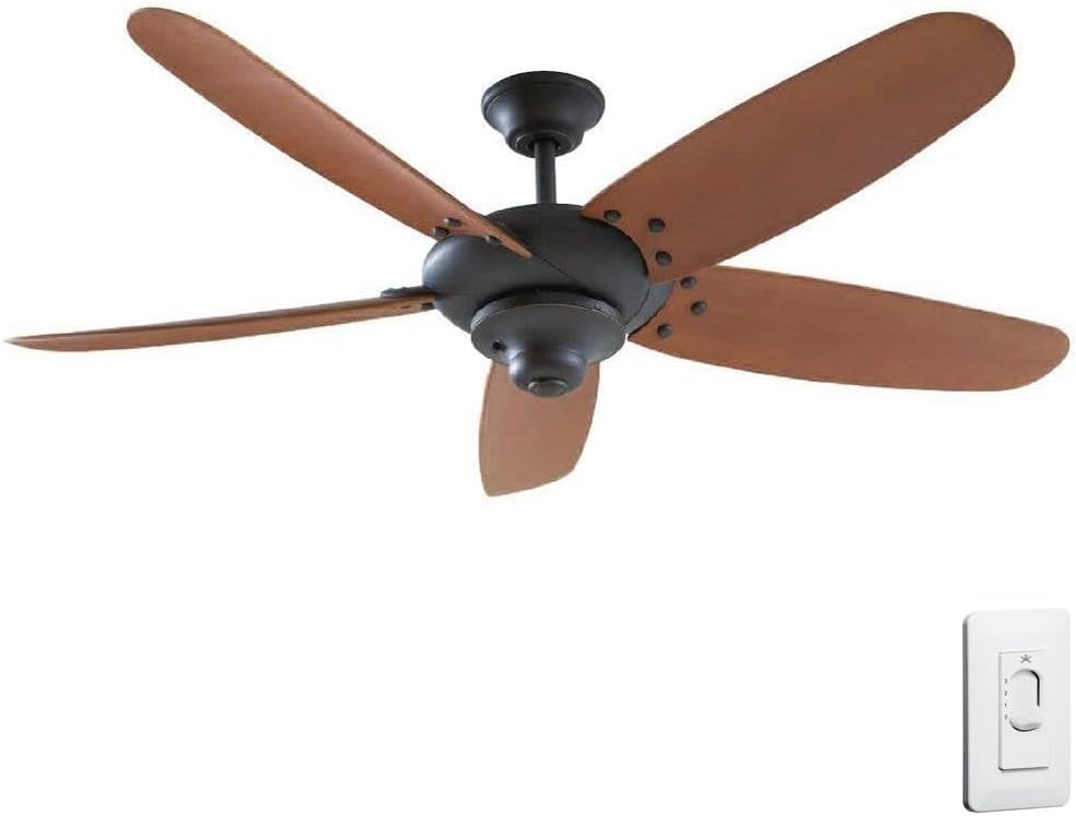 Home Decorators "Altura" 60" Outdoor Oil Rubbed Bronze Ceiling Fan