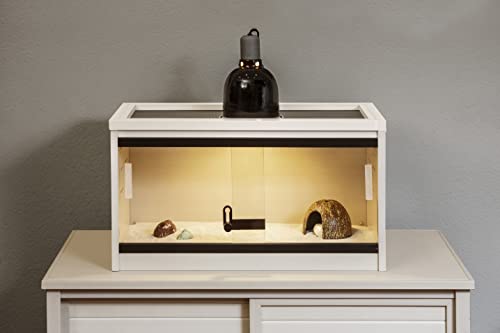 New Age Pet® ECOFLEX 36" Medium Mojave Reptile Habitat Enclosure, Grey N8799