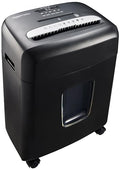 Amazon Basics 6 Sheet High Security Micro Cut Paper and Credit Card Home Office Shredder, Black