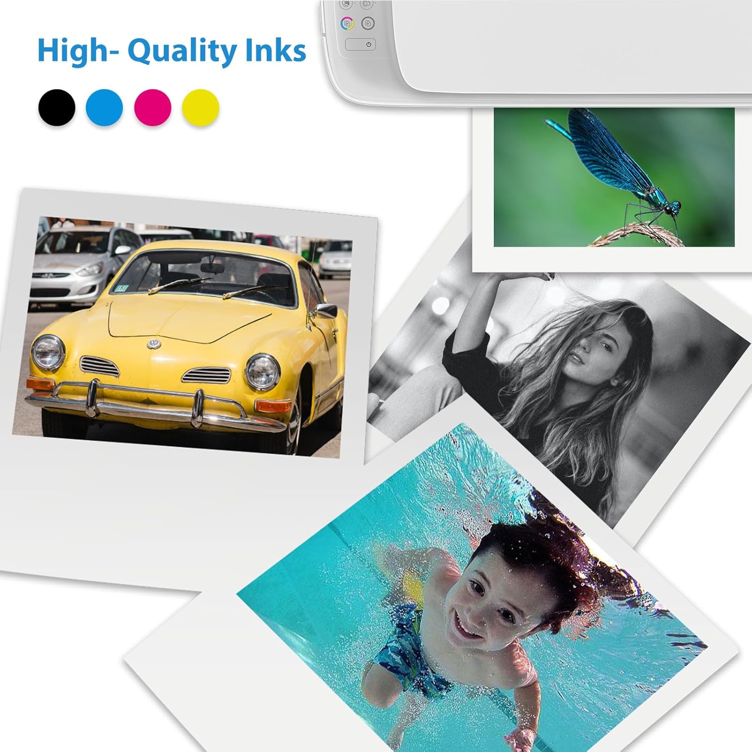 Remanufactured Ink Cartridge Replacement for HP 64XL Tri-Color 2-Pack B119338