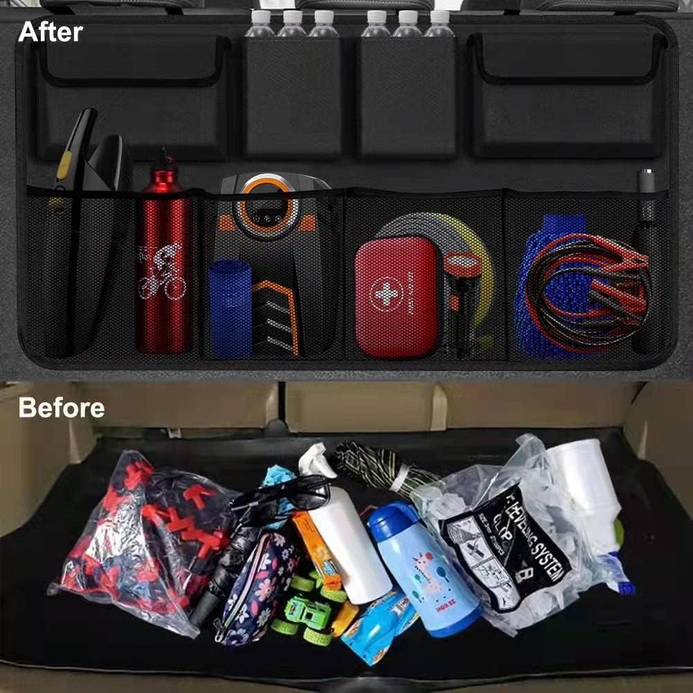 Car Trunk Organizer with 8 Large Storage Bags for SUV, Truck, Van S187533