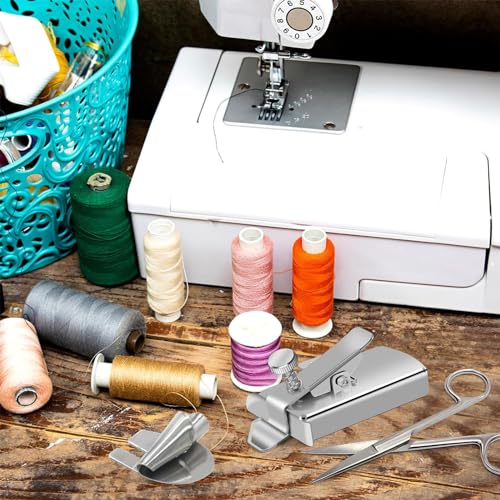 TIGARI Sewing Rolled Hemmer Foot, 7-10mm, 4 Sizes for Industrial Sewing Machines B745106