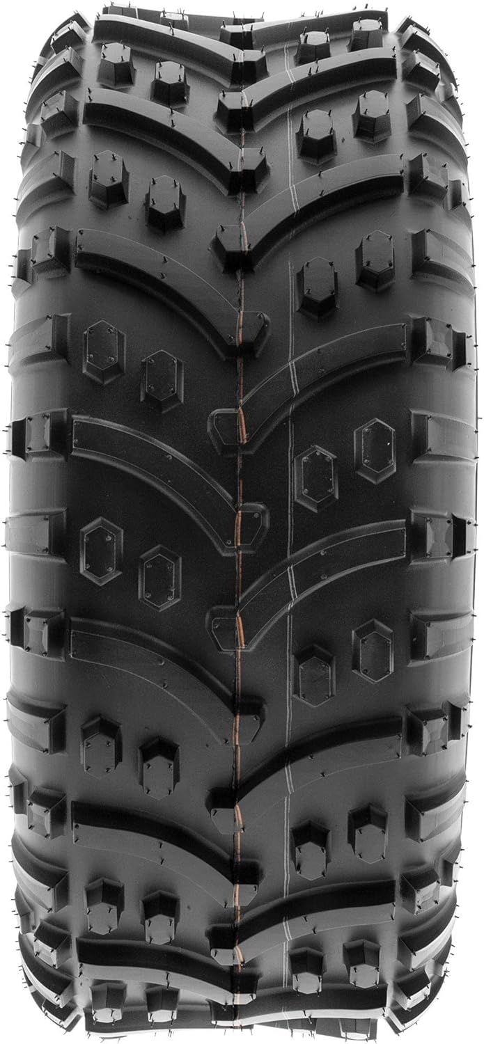 SunF 22x11-8 ATV UTV Tire Knobby Tubeless A032 - Pair of 2 U3165