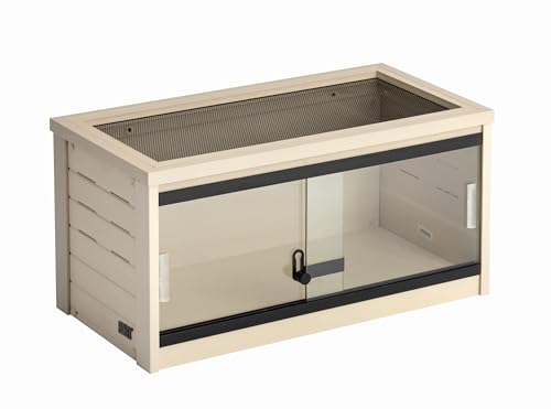 New Age Pet® ECOFLEX 36" Medium Mojave Reptile Habitat Enclosure, Grey N8799