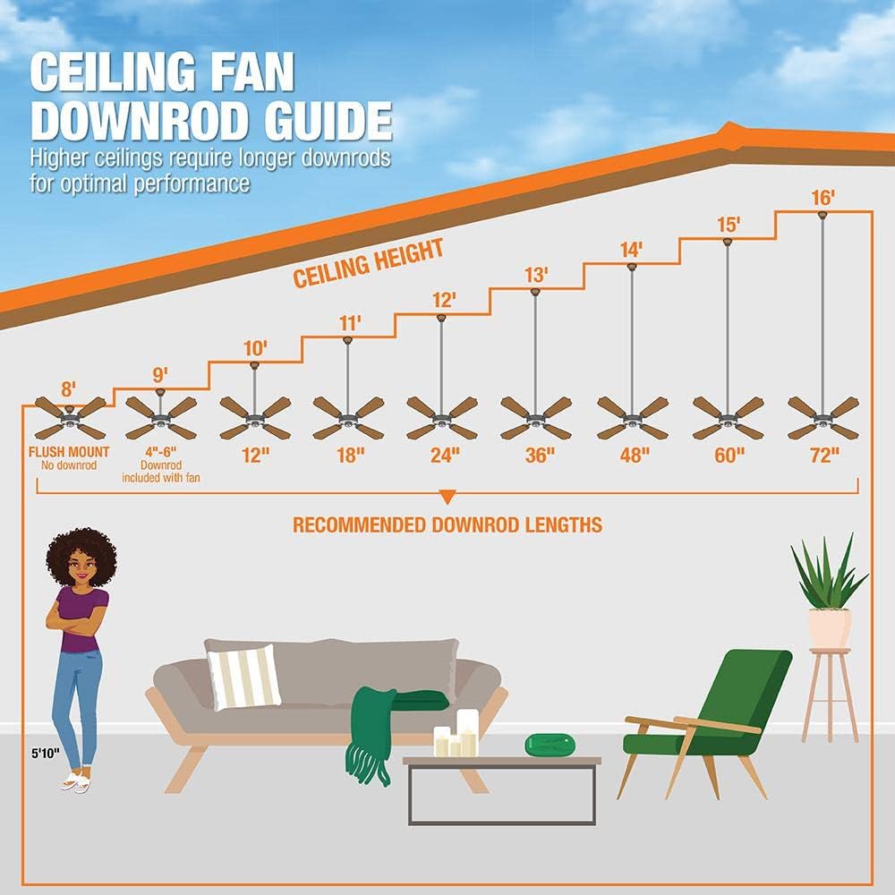 Altura 60" Outdoor Oil Rubbed Bronze Ceiling Fan P119