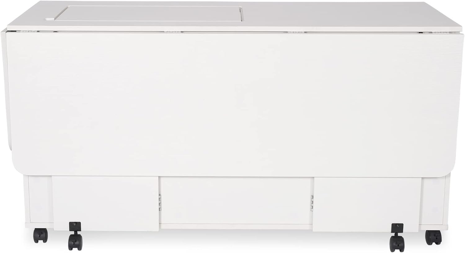 Arrow Classic Sewing Furniture Christa Sewing Cabinet with Locking Wheels and Manual Machine Lift B993