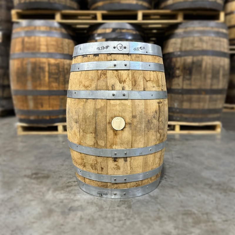 Midwest Barrel Company Authentic American White Oak Bourbon Barrel 15 Gallon L6056