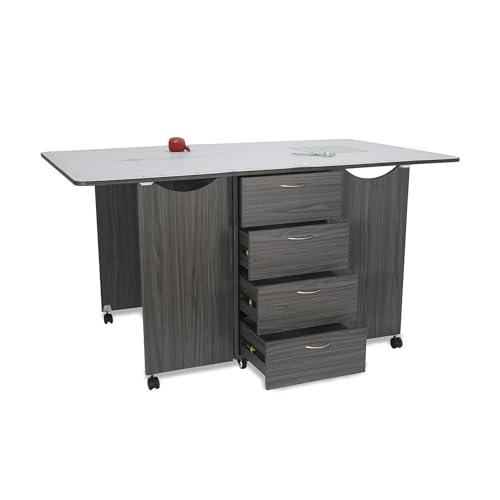Arrow Sewing Kookaburra Cutting Table K3451, Ash White Finish A6207