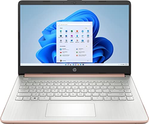 HP Stream 14 Laptop, Intel Celeron, 4GB RAM, 64GB Storage, Windows 11, Indigo Blue Y51417