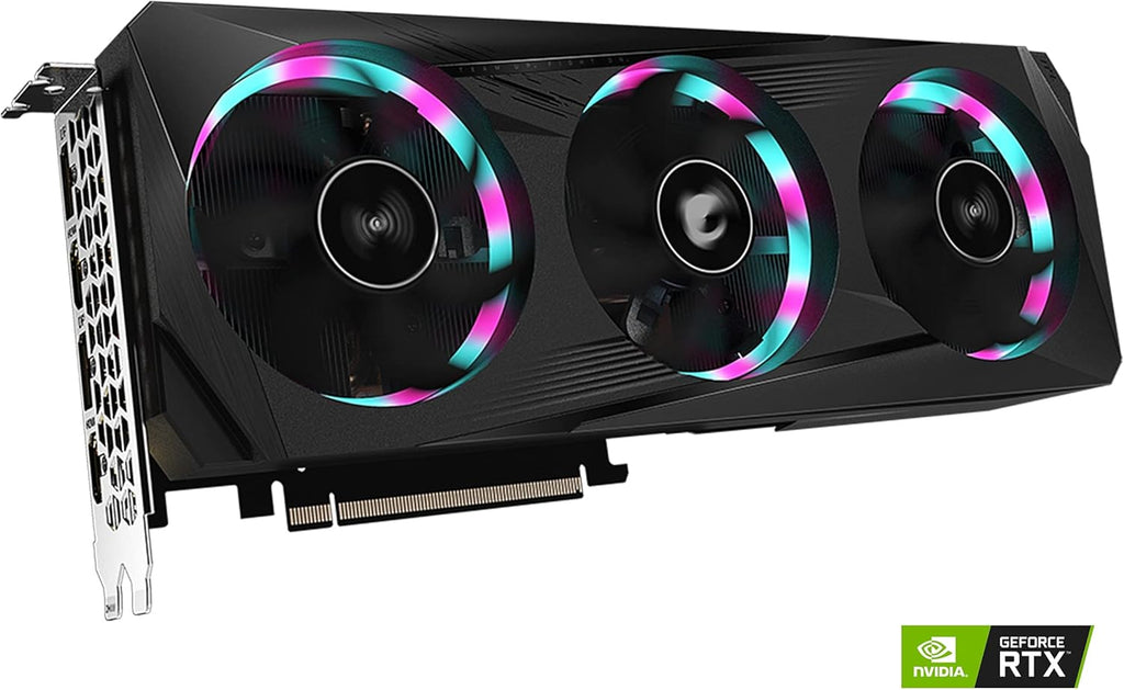 GIGABYTE AORUS GeForce RTX 3060 Ti Elite 8G Graphics Card, 3X WINDFORCE Fans, LHR X4327