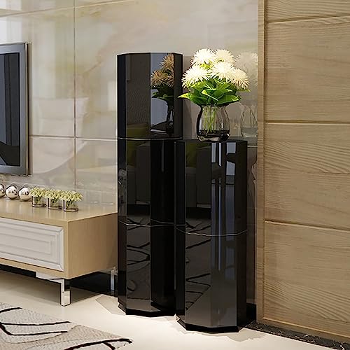 Rotating Shoe Rack Tower 360° Shoe Organizer Storage E554643