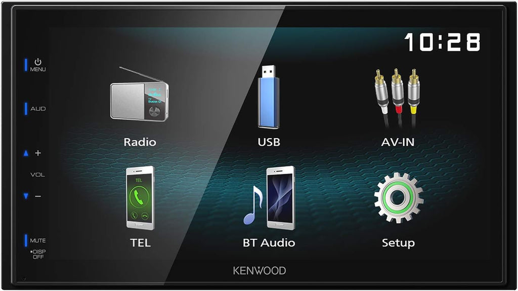 Kenwood DMX120BT Digital Multimedia Receiver with 6.8" Display G27440