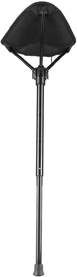 Adjustable Telescopic Foldable Stool Single Leg High Chair Tall Slacker Chair Telescopic Folding Stool