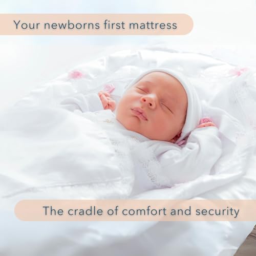 Bassinet Cradle Mattress Pad Oval 13X31 Waterproof Hypoallergenic R691