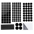 132 Pcs Non Slip Self-Adhesive Silicone Cuttable Furniture Pads，Anti-Sliding Anti-Scratch Rubber Floor Protectors for Any Furniture and Appliances - Matte