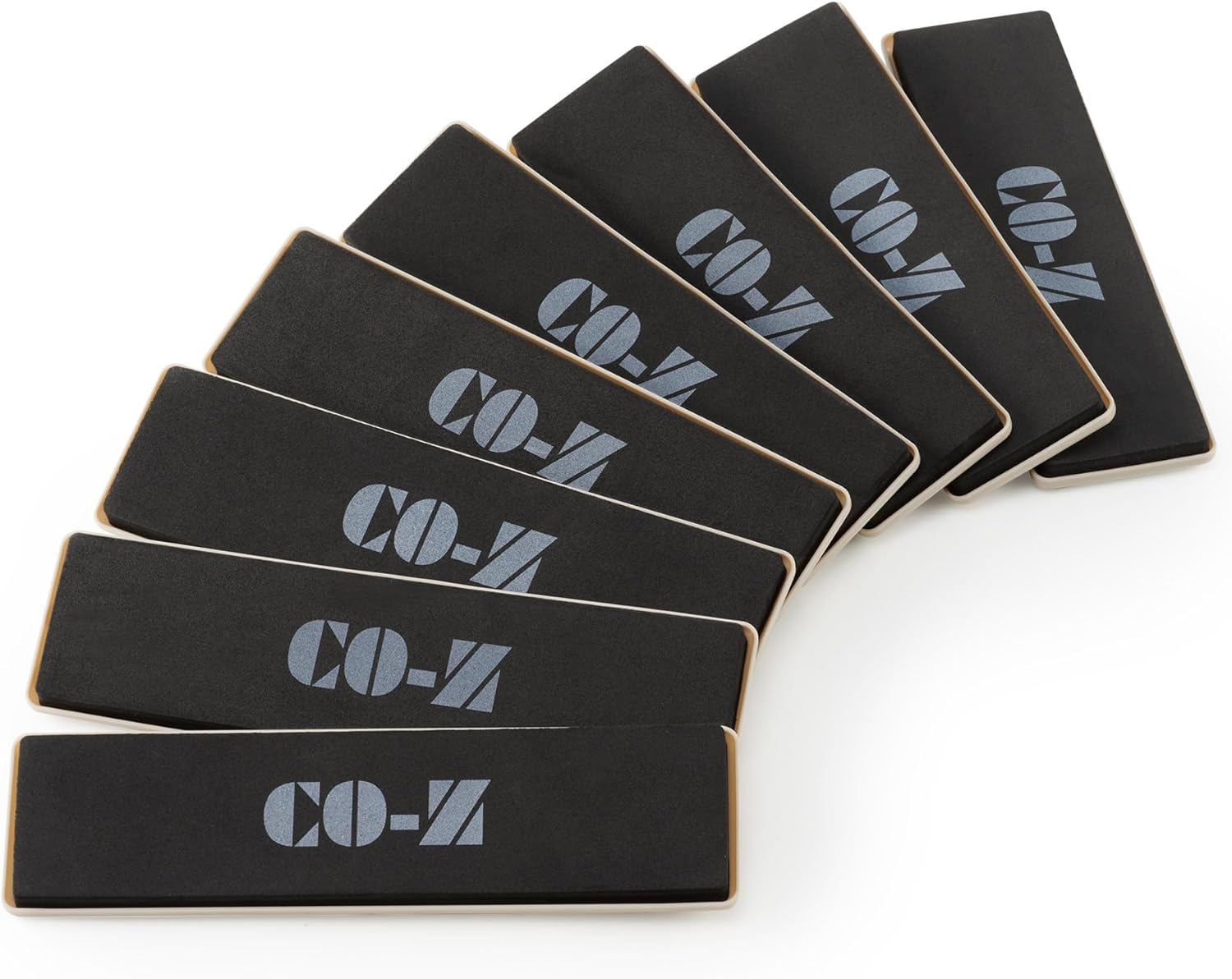 CO-Z Large Furniture Sliders Rectangle Reusable for Carpet, 8 Pack R25912