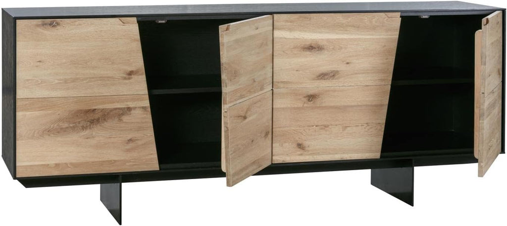 Moe's Home Collection Instinct Sideboard, Black and Natural U5976