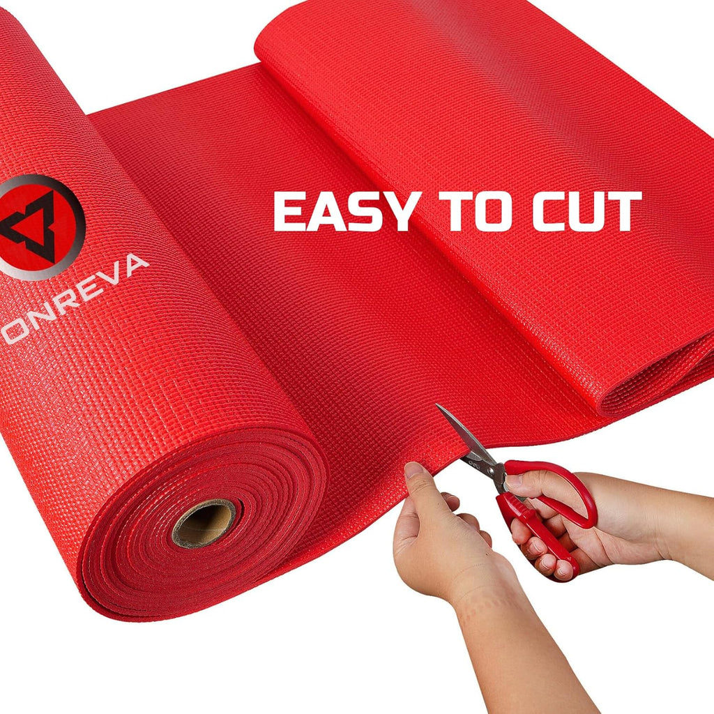 Tool Box Liner 16 inch x 18 ft, Heavy Duty Red Non-Slip Foam Mat L943059