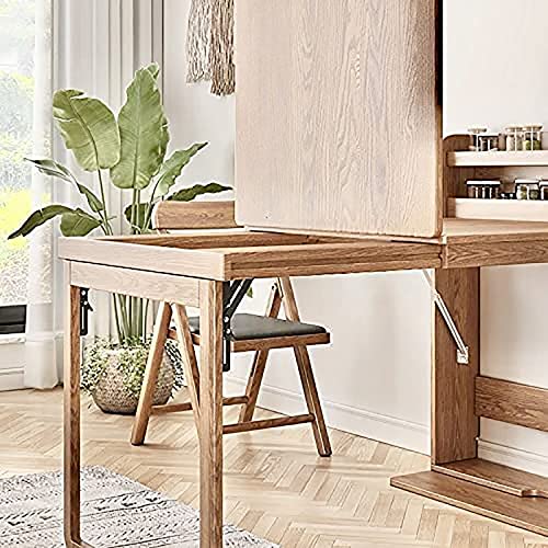 Fold Out Wall Table with Large Storage Space F3726