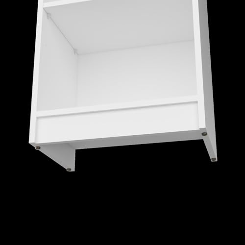 Tuhome Home Xs Bookcase with 5-Tier Shelves, Black H356863