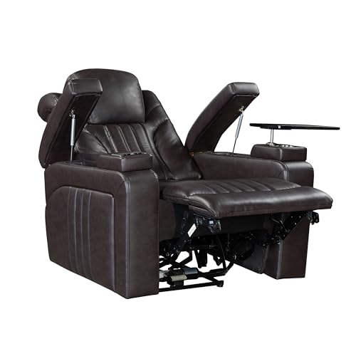 FANYE 360 Degree Swivel Upholstered Armchair, Grey H378