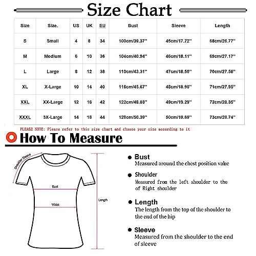 Women's 3/4 Sleeve Bell V Neck Graphic Button Pleated Blouse K8365