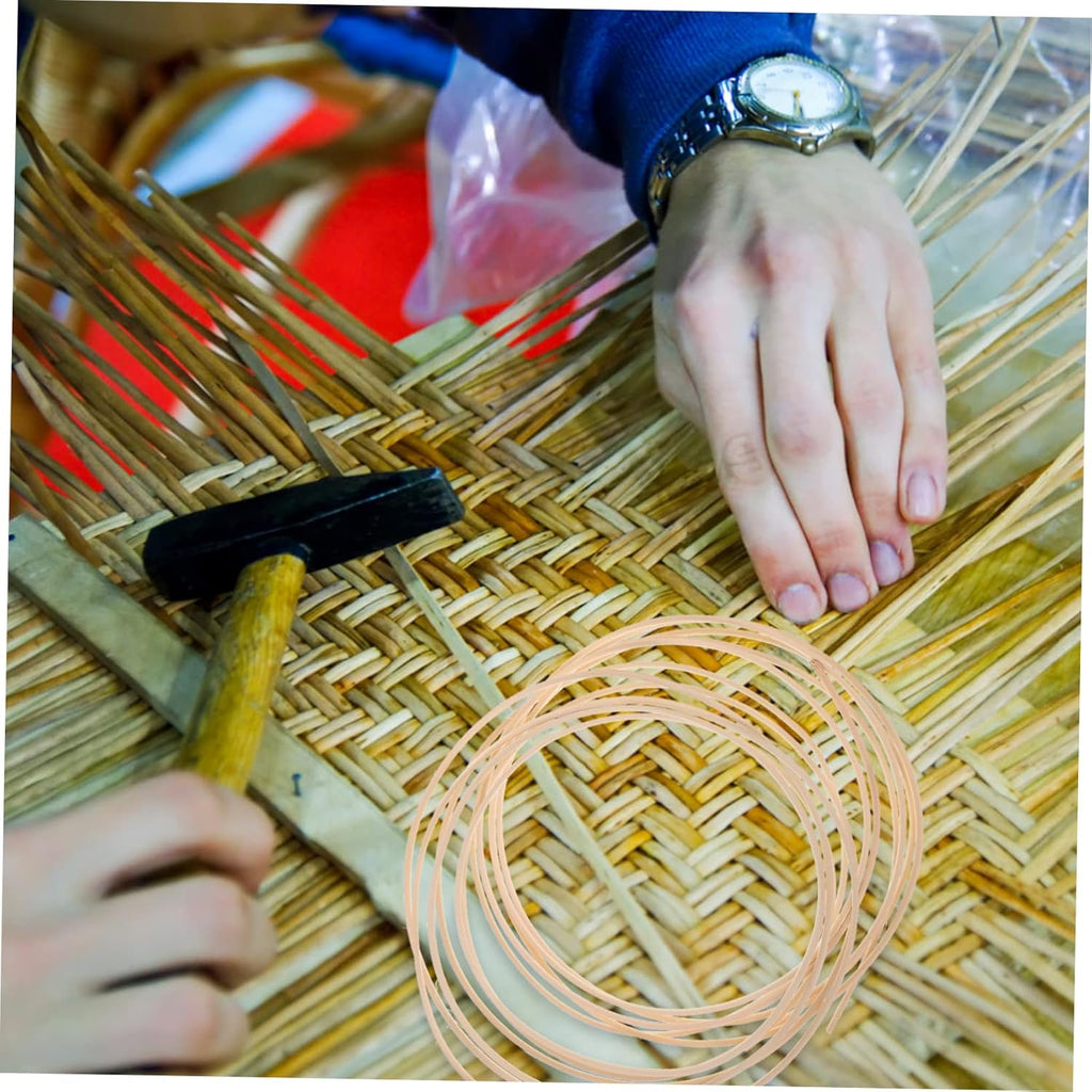 STOBOK Rattan Weave Material Furniture Repair Kit Basket Making Cane Webbing H58631
