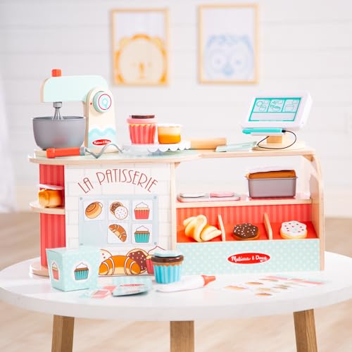 Melissa & Doug Wooden La Patisserie Bakery 39 Pieces X91201