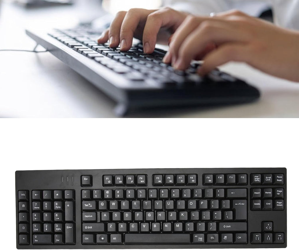 Left Handed Ergonomic 109 Key Keyboard for Office K4770