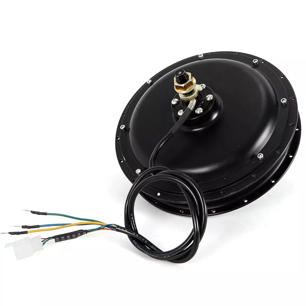 Bike Motor, 48v 1500w Ebike Hub Motor Wheel Bike Electric Wheels Brushless Gearless Motors Electric Bicycle Threaded Rear Wheel Hub Motor, Rear Wheel Motor for 20-28" Conventional Bikes