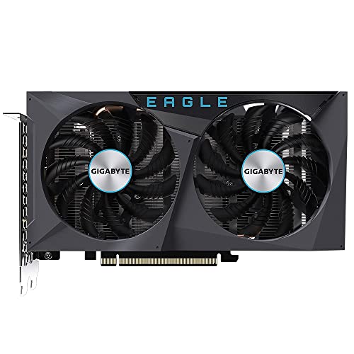 Gigabyte NVIDIA GeForce RTX 3050 EAGLE OC 8GB GDDR6 Graphics Card H656