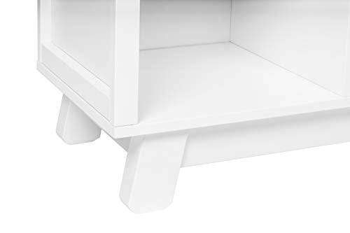 Babyletto Hudson Cubby Bookcase White N414