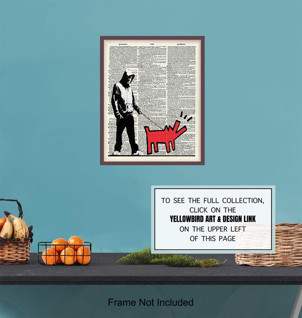 Banksy Graffiti 8x10 Wall Decor Picture - Modern Art Poster for Home P763
