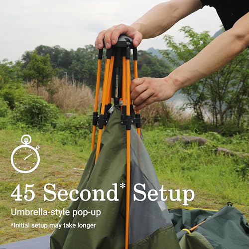 2-3-4 Person Pop Up Camping Tent Waterproof Double Layer X4608