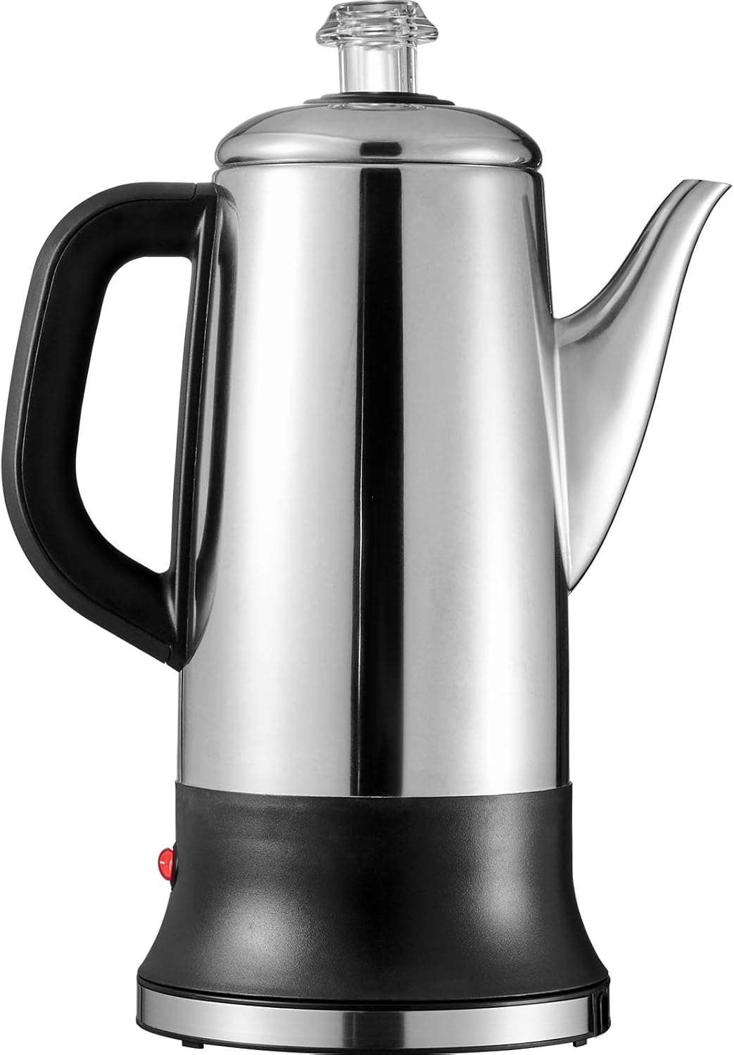 VEVOR Electric Percolator Coffee Pot 12-Cup, 304 Stainless Steel, 1000W V655614